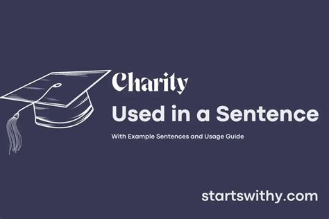 Examples of 'CHARITY' in a sentence .